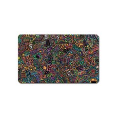 Awesome Abstract Pattern Magnet (name Card)