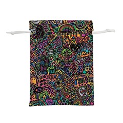 Awesome Abstract Pattern Lightweight Drawstring Pouch (m)