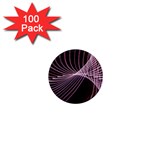 Light Sunlight Spiral Flower Line Color Electricity Circle Lightpaint Symmetry Shape  Macro   1  Mini Magnets (100 pack)  Front