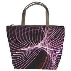 Light Sunlight Spiral Flower Line Color Electricity Circle Lightpaint Symmetry Shape  Macro   Bucket Bag by Vaneshart