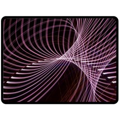 Light Sunlight Spiral Flower Line Color Electricity Circle Lightpaint Symmetry Shape  Macro   Fleece Blanket (large)  by Vaneshart