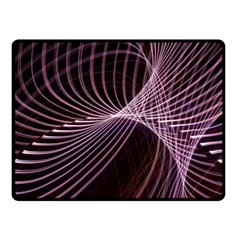 Light Sunlight Spiral Flower Line Color Electricity Circle Lightpaint Symmetry Shape  Macro   Double Sided Fleece Blanket (small)  by Vaneshart