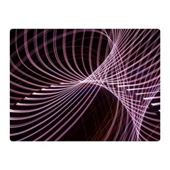 Light Sunlight Spiral Flower Line Color Electricity Circle Lightpaint Symmetry Shape  Macro   Double Sided Flano Blanket (mini)  by Vaneshart