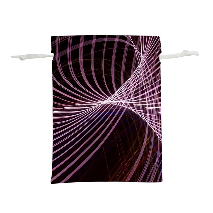 Light Sunlight Spiral Flower Line Color Electricity Circle Lightpaint Symmetry Shape  Macro   Lightweight Drawstring Pouch (L)