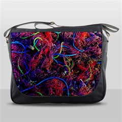 Sea Water Ocean Rope Dock Boat Texture Flower Old Ship Decoration Pattern Line Equipment Gear  Messenger Bag by Vaneshart