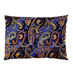 Vintage Retro Texture Decoration Pattern Color Circle Ornament Art Design Bright Symmetry Style  Pillow Case by Vaneshart