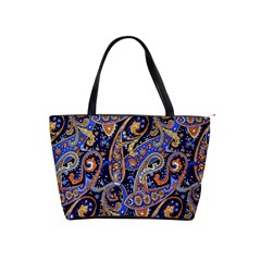 Vintage Retro Texture Decoration Pattern Color Circle Ornament Art Design Bright Symmetry Style  Classic Shoulder Handbag by Vaneshart