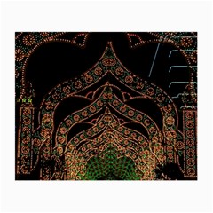 Light Night Christmas Christmas Decoration Symmetry Fantasia Oropesadelmar Castelln Iluminacin Bombi Small Glasses Cloth by Vaneshart