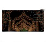 Light Night Christmas Christmas Decoration Symmetry Fantasia Oropesadelmar Castelln Iluminacin Bombi Pencil Cases Back