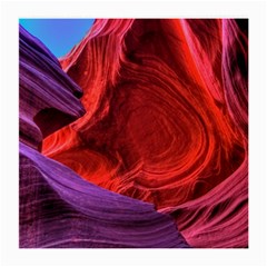 Flower Purple Petal Red Color Pink Hdr Magenta Lowerantelopecanyon Antelopecanyon Macro Photography Medium Glasses Cloth (2 Sides) by Vaneshart