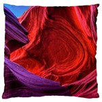 Flower Purple Petal Red Color Pink Hdr Magenta Lowerantelopecanyon Antelopecanyon Macro Photography Large Cushion Case (Two Sides) Front