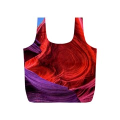 Flower Purple Petal Red Color Pink Hdr Magenta Lowerantelopecanyon Antelopecanyon Macro Photography Full Print Recycle Bag (s) by Vaneshart