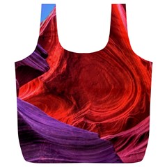 Flower Purple Petal Red Color Pink Hdr Magenta Lowerantelopecanyon Antelopecanyon Macro Photography Full Print Recycle Bag (xl) by Vaneshart