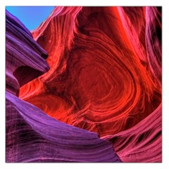 Flower Purple Petal Red Color Pink Hdr Magenta Lowerantelopecanyon Antelopecanyon Macro Photography Large Satin Scarf (square) by Vaneshart