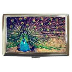 Bird Biology Fauna Material Chile Peacock Plumage Feathers Symmetry Vertebrate Peafowl Cigarette Money Case by Vaneshart