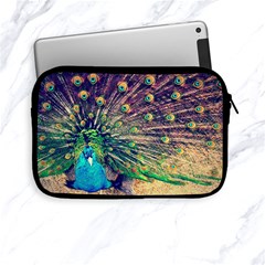 Bird Biology Fauna Material Chile Peacock Plumage Feathers Symmetry Vertebrate Peafowl Apple Ipad Mini Zipper Cases by Vaneshart