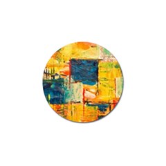 Abstract Painting Acrylic Paint Art Artistic Background Golf Ball Marker (10 Pack) by Vaneshart