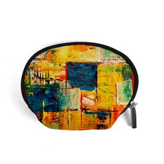 Abstract Painting Acrylic Paint Art Artistic Background Accessory Pouch (small) by Vaneshart