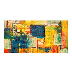 Abstract Painting Acrylic Paint Art Artistic Background Satin Wrap