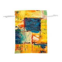 Abstract Painting Acrylic Paint Art Artistic Background Lightweight Drawstring Pouch (l)