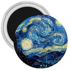 Starry Night 3  Magnets by Vaneshart