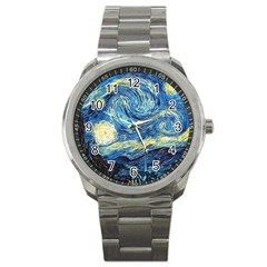 Starry Night Sport Metal Watch by Vaneshart