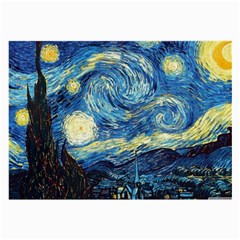 Starry Night Large Glasses Cloth (2 Sides) by Vaneshart