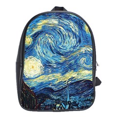 Starry Night School Bag (large) by Vaneshart