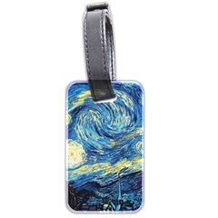 Starry Night Luggage Tag (two Sides) by Vaneshart