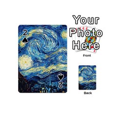 Starry Night Playing Cards 54 Designs (mini) by Vaneshart