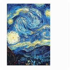 Starry Night Large Garden Flag (two Sides) by Vaneshart