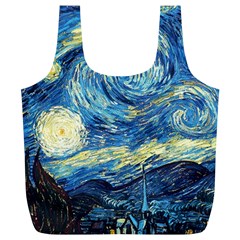 Starry Night Full Print Recycle Bag (xl) by Vaneshart