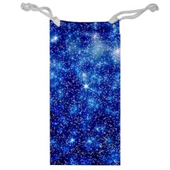 Blurred Star Snow Christmas Spark Jewelry Bag