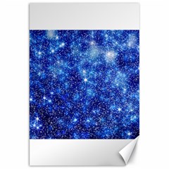 Blurred Star Snow Christmas Spark Canvas 20  x 30 