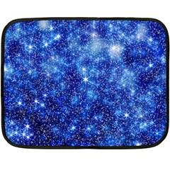 Blurred Star Snow Christmas Spark Fleece Blanket (Mini)