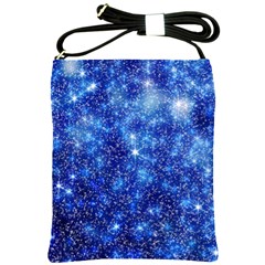 Blurred Star Snow Christmas Spark Shoulder Sling Bag