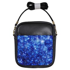 Blurred Star Snow Christmas Spark Girls Sling Bag