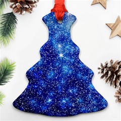 Blurred Star Snow Christmas Spark Christmas Tree Ornament (Two Sides)