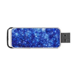 Blurred Star Snow Christmas Spark Portable USB Flash (Two Sides)