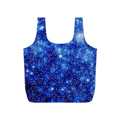 Blurred Star Snow Christmas Spark Full Print Recycle Bag (S)