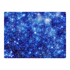 Blurred Star Snow Christmas Spark Double Sided Flano Blanket (Mini) 