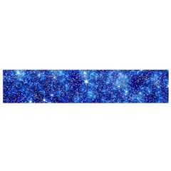 Blurred Star Snow Christmas Spark Small Flano Scarf