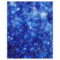 Blurred Star Snow Christmas Spark Drawstring Bag (Small)