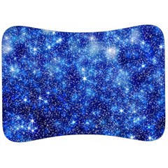 Blurred Star Snow Christmas Spark Velour Seat Head Rest Cushion