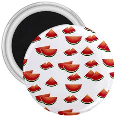 Summer Watermelon Pattern 3  Magnets