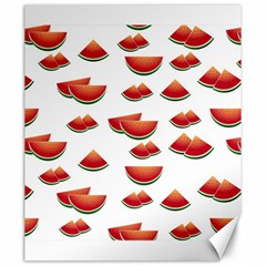 Summer Watermelon Pattern Canvas 20  x 24 