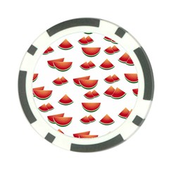 Summer Watermelon Pattern Poker Chip Card Guard