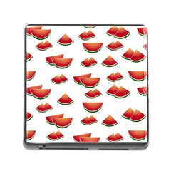 Summer Watermelon Pattern Memory Card Reader (Square 5 Slot)