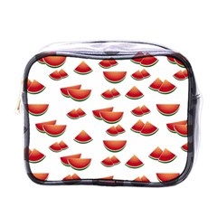 Summer Watermelon Pattern Mini Toiletries Bag (One Side)