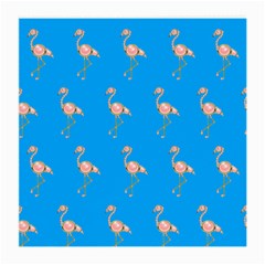 Flamenco Birds Exotic Nice Pink Medium Glasses Cloth (2 Sides) by Mariart